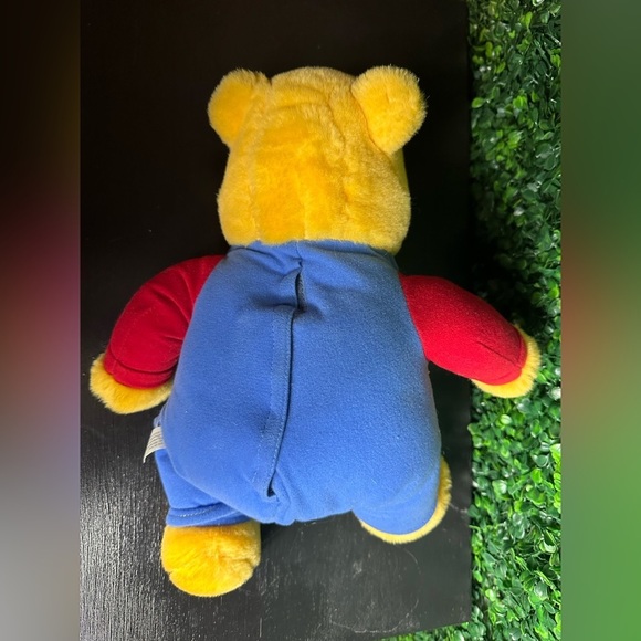 Vintage 1997 Mattel Disney Hug N Wiggle Giggle 12" Winnie The Pooh Talking plush - Picture 5 of 5